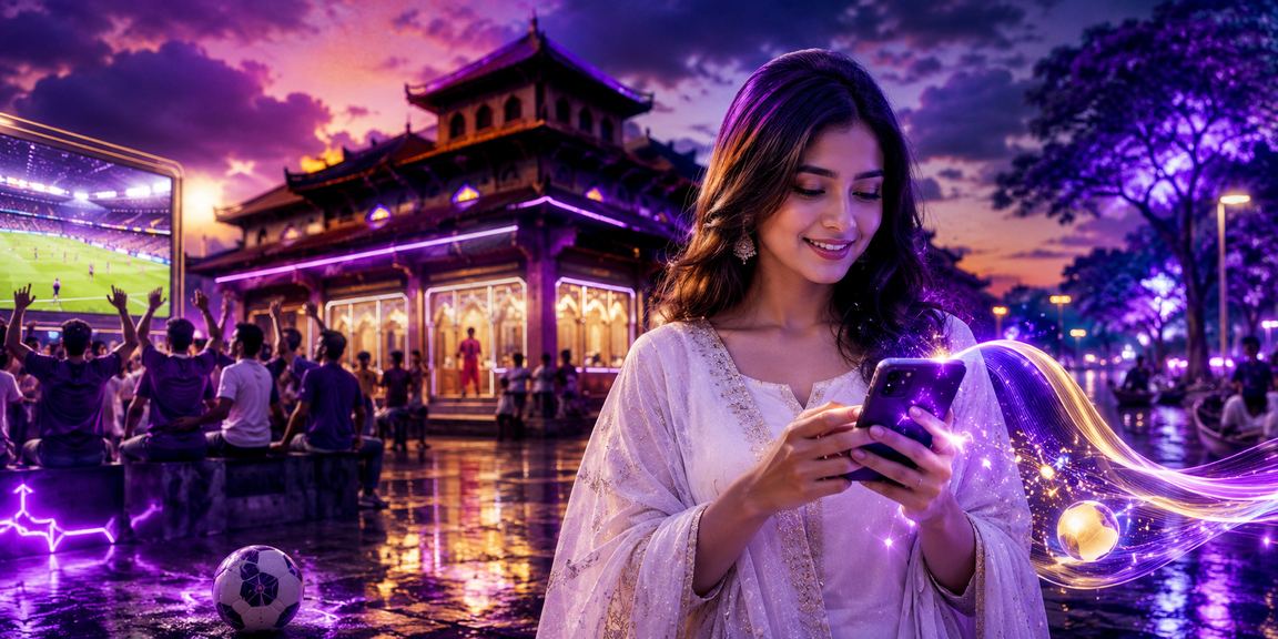 সিলেটে নিয়ন আলোয় 590 - এ ডিপোজিট করছেন একজন গেমার
